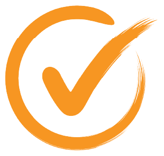 check mark in a circle