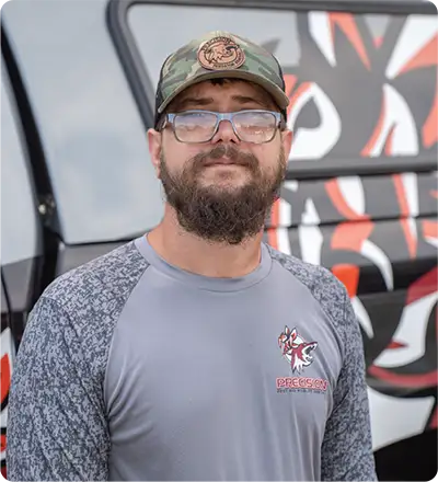 Precision Pest & Wildlife removal employee Mason Taylor
